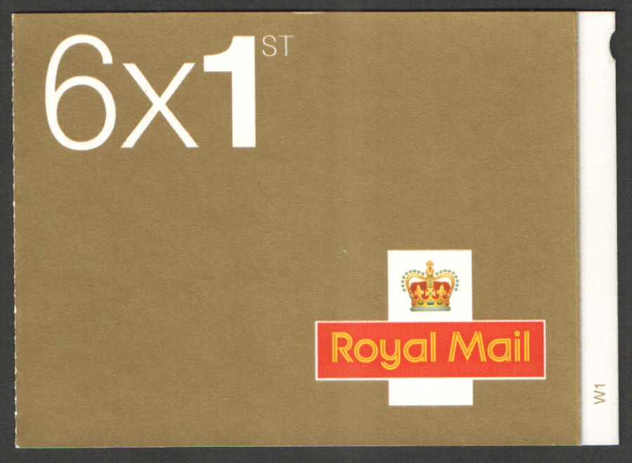 (image for) MB4 / SB1(7) Cyl W1 35mm Imprint 2002 Walsall 6 x 1st Class Booklet